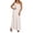 Beige, variant on Telankuip 2025 Satin One Shoulder Maxi Dress for Women Summer Silk Formal Elegant Backless Ruffle Sleeveless Wedding Guest Dresses Casual Comfort Stylish Party Outfits Yellow XS