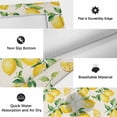 thumbnail image 6 of Lemon Outdoor Rug for Patio/Deck/Porch, Non-Slip Large Area Rug 5 x 8 Ft, Farmhouse Fruit Rustic Country Summer Plant Indoor Outdoor Rugs Washable Area Rugs, Reversible Camping Rug Carpet Runner, 6 of 8
