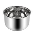 thumbnail image 1 of Cateissary Compatible con NS-TSC10 - Olla arrocera funcional, interior de acero inoxidable, duradera, útil, extra para almacenamiento de Cocina y Comedor plata 4L, 1 of 6