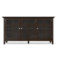 thumbnail image 3 of Simpli Home Acadian Wood 62" Transitional Cabinet in Brunette Brown, 3 of 11