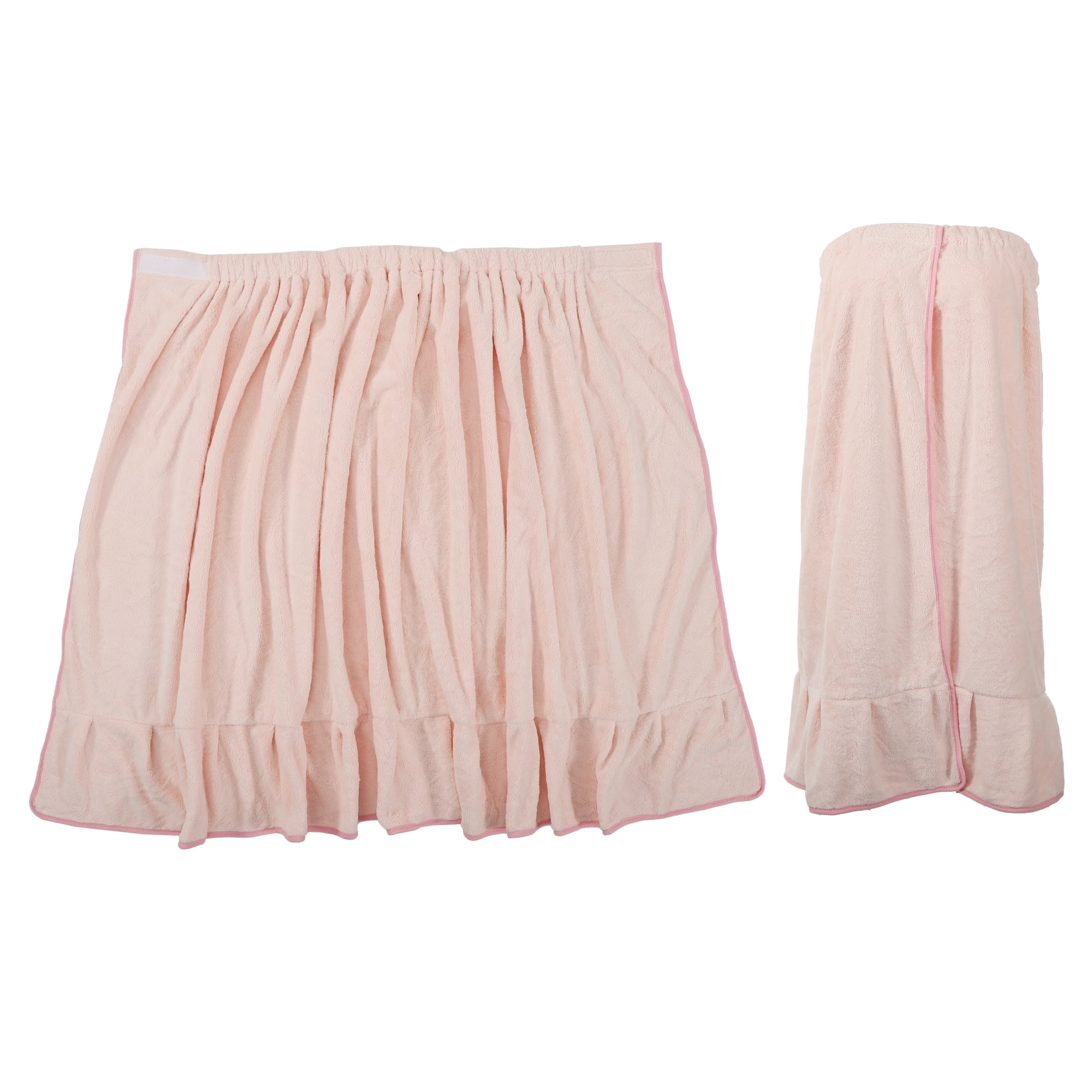 Unique Bargains Bath Wrap Towel for Women 1Pc Pink
