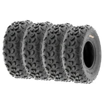 SunF ATV/UTV All Terrain Quad Mini Bike Tire 145/70x6 145/70-6(14x6-6) 6 PR Tubeless A014 (Set of 4)