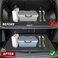 thumbnail image 3 of Canvcle Cargo Liner Trunk Mat for 2020-2025 2026 Nissan Sentra Accessories, All Weather Cargo Mat, Rubber Cargo Liner Waterproof Non-Slip Black, 3 of 8