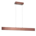 thumbnail image 6 of JONATHAN Y Draper 40" Dimmable Adjustable Integrated LED Metal Linear Pendant, Anodized Bronze, 6 of 6