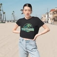 thumbnail image 4 of Women's Jurassic 'Wild Side' Flowy Cropped Tee, 4 of 4