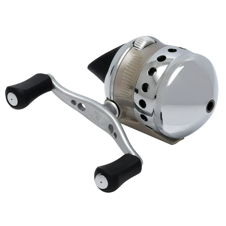 Zebco Omega Spincast Fishing Reel, Size 30 Reel, Changeable Right or  Left-Hand Retrieve, Pre-Spooled with 10-Pound Zebco Fishing Line, Aluminum  and Double Anodized Front Cover, Silver, Clam Packaging 