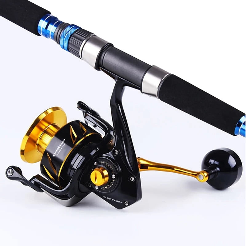 Metal Spinning Reel Jigging Reel10BB 30KGS drag Saltwater Fishing Reel Spinning