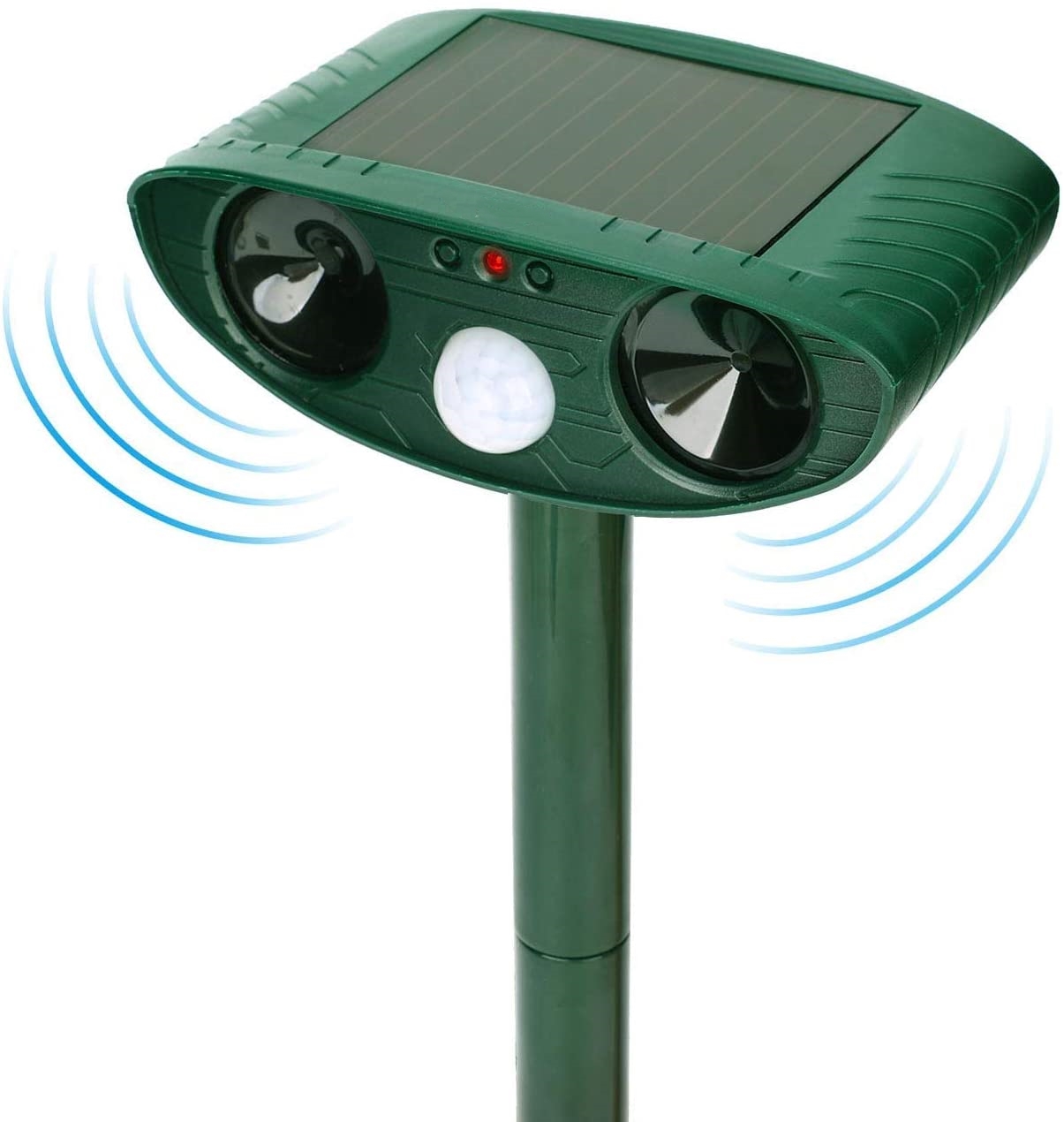 Ultrasonic Animal Pest Repellent, Outdoor Solar Powered Pest and Animal