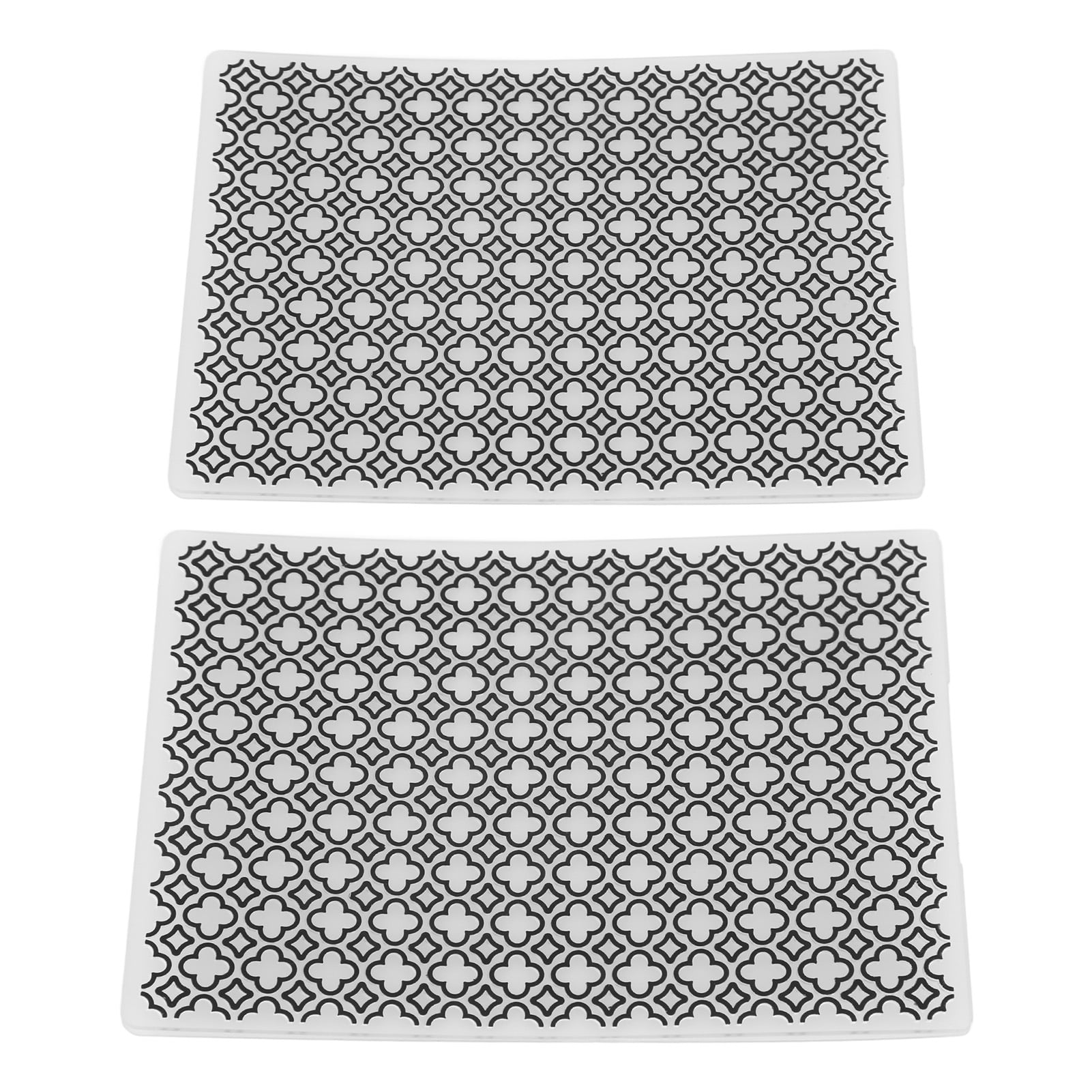YLSHRF Embossing Template,2 Pcs Embossing Folders Embossing Template