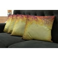 thumbnail image 2 of Ambesonne Fall Throw Pillow Cover 4 Pack, Retro Autumn View, 24", Orange Yellow, 2 of 6