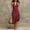 Wine plus size chiffon midi dress a1, variant on Uscallm Women Summer Plus Size Halter High Low Ruffle Midi Dresses Casual Short Sleeve Flowy Chiffon Beach Party Vacation Sundresses, Yellow XL