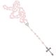 thumbnail image 1 of Religious Pink Rosary Beads Necklace for Women Pearl Decoration, 1 of 4