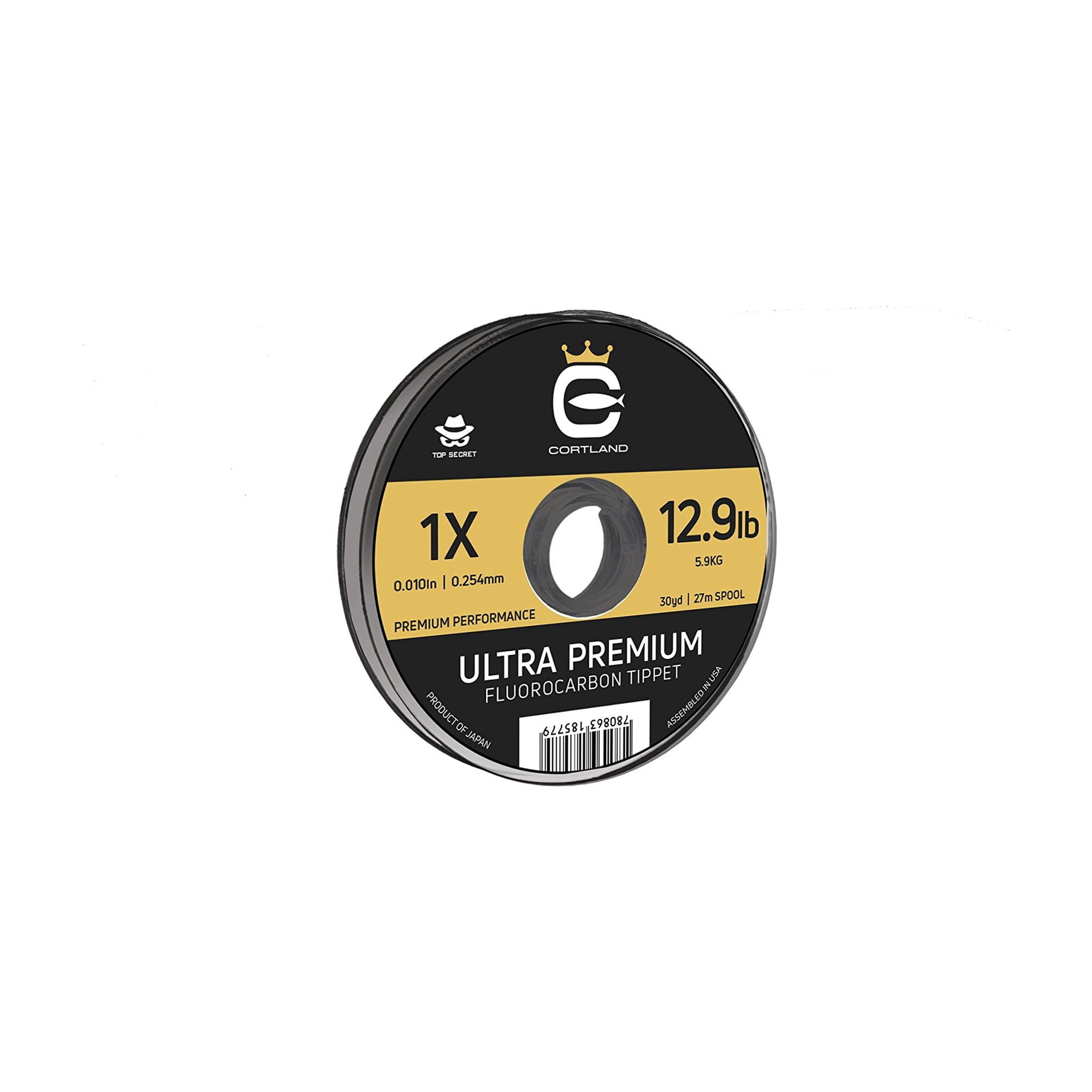 Cortland Line Company Tippet Line Ultra Premium Fluoro 30 Yard 6 x 3.9"
