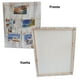 thumbnail image 4 of Portaretrato CHIC-FANTASY Blanco Madera y Lona con pinzas 1 pz, 4 of 5