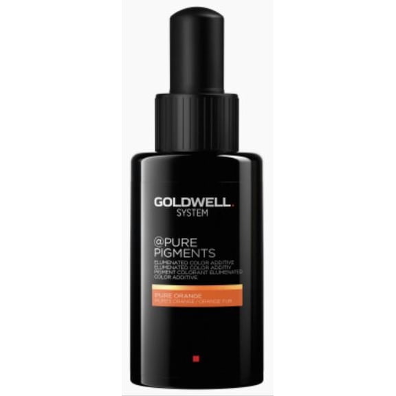 Pure Orange , Goldwell System Pure Pigments (1.7 oz), hair scalp beauty - Pack of 3 w/ Sleek 3-in-1 Comb/Brush