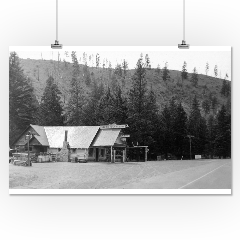 Naches Pass, Washington Exterior View of Squaw Rock Resort on Naches