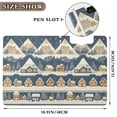 thumbnail image 3 of FORMRS A4 Clipboard Folder with Pen Holder Horizontal Foldable School Office Binder, Winter Village, 3 of 9