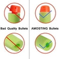thumbnail image 4 of HHHC Refill Darts 1000Pcs Bullet for Nerf N-Strike Elite Zombie Strike Rebelle - Green, 4 of 7