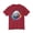 Cardinal, variant on Panda T-Shirt, Vintage Panda Tee, Floral Tees, Panda Art Design Shirt, Tee Shirt with Panda Art 1