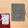 thumbnail image 6 of PU Leather Purse Travel Case Fashion s ID Card Case Durable Cover Holder for Woman and Man grey, 6 of 8