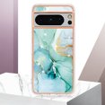 thumbnail image 5 of Feishell Marble Texture Design for Google Pixel 8 Pro Case Support Wireless Charging Slim Glossy Shockproof Anti-Scratch Soft & Flexible Protective Phone Case for Women Girls,C, 5 of 6