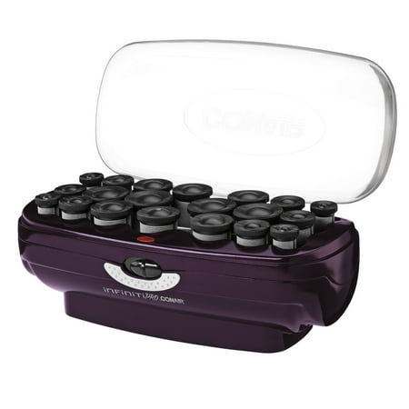 InfinitiPRO by Conair Fast Heat 20 PC Ceramic Flocked Rollers, Model (Best Hot Rollers For Thin Hair)