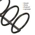 thumbnail image 4 of Unique Bargains 1.18' Dia. 3 Circle Detachable Metal Binder Rings Loose Leaf Rings, Black 10 Pack, 4 of 6