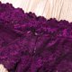 thumbnail image 5 of Calzoncillos de encaje sexy para mujer VISgogo, calzoncillos suaves de cintura baja, tanga triangular sin costuras en la entrepierna VISgogo moda, 5 of 7