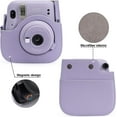 thumbnail image 3 of Violte Camera Case Compatible Fujifilm Instax Mini 11 Instant Camera - Leather Camera Bag Travel Camera Case Bag with Detachable Shoulder Strap, 3 of 5