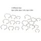 thumbnail image 5 of 18pcs Transmission Connector Retaining Clips 800 801 Transmission Cooler Line Clips 3 Different Size 3/8in 1/2in 5/8in, 5 of 5