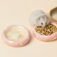 thumbnail image 4 of Dog Bowls Hamster Ceramic Bowl Water Bowl Hamster Supplies Easy To Clean Small Animal Feeding Dish Pig Bowl For Hamster Head Cat Bowls, 4 of 5