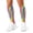 White-1, variant on 3D Printed Calf Compression Sleeves, 360 Seamless Leg Sleeves for Running, Cycling & Sports, One Size, Rainbow Print