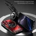 thumbnail image 3 of Case For IPhone 17 Pro Max/17 Pro/17 Air/17, Magnetic Cover With Electroplated Wireless Charging 360° Ring Kickstand Shell, 3 of 8