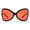 Black (Red), variant on Women's Designer Sunglasses Oversized Wrap Around Butterfly Shield Black, Black