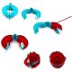 thumbnail image 4 of Romote Set de 8 4 Größen Pom Pom Maker Pom Pom Set Fluff Kugel-Weber-Nadel Craft Tool Kit para Mützen Schals Kleidung Strickmütze Basteln Ormromra MZQ-0787, 4 of 8