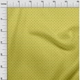 thumbnail image 3 of oneOone Cotton Jersey Yellow Fabric Dot Craft Projects Decor Fabric Printed By The Yard 58 Inch Wide, 3 of 4