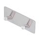 thumbnail image 4 of Ganchos de pared, ganchos de pared que ahorran espacio, gancho de almacenamiento, gancho de baño, diseño aerodinámico, 4 of 13