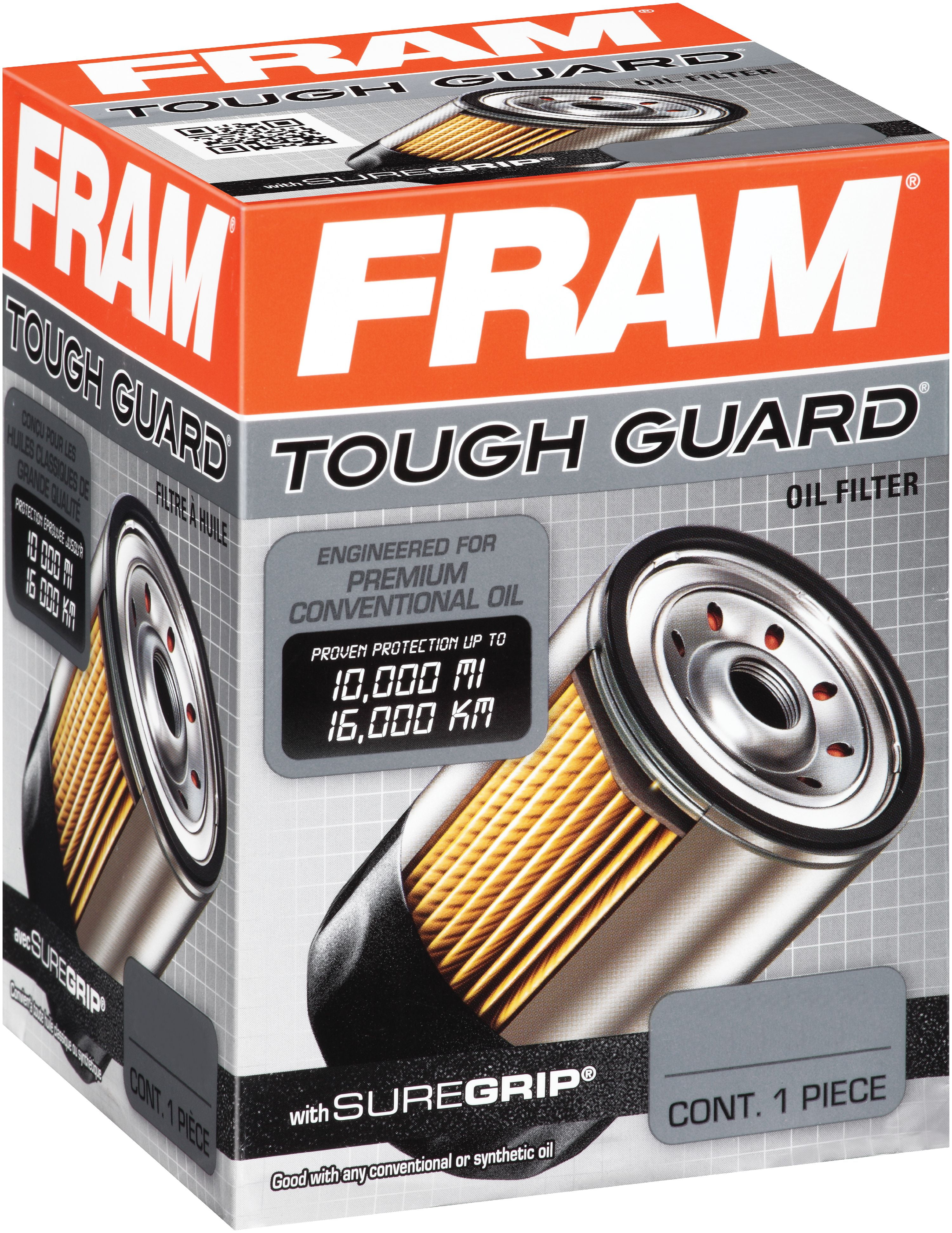 Fram Oil Filter Application Chart