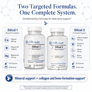 Dr. Colbert, MD Silical 2 | by Divine Health | Formulated by Dr. Chad Price, MD | Supports Bone Flexability & Collagen Production | 60 Capsules