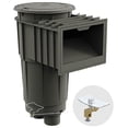 thumbnail image 3 of Hayward SP1072S2DGR Dark Gray-Colored Gunite Pool Ground Skimmer w/ Round Cover, 3 of 3
