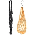 thumbnail image 1 of 2pcs Chicken Vegetable String Bags Hanging Feeding Tool Poultry Fruit Holder with Hooks, 1 of 8