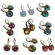 thumbnail image 3 of Guardurnaity Pendientes colgantes de piedra lunar con incrustaciones de patrón tallado para un aspecto elegante y vintage, seguros para regalo de Ropa, zapatos y accesorios Miscelánea Rosa roja, 3 of 6