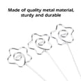 thumbnail image 3 of 100Pcs DIY Flower Shape Metal Wire Memo Card Place Card Holder Pick Clip Table Card Note Photo for Wedding Birthday Baby Shower Party Favor, 3 of 8
