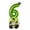 Green, variant on 40 Inch Green Football Number Balloon Set, Soccer Themed Birthday Decorations, Latex & Aluminum Foil Balloon Pack for teen Boys 1St-9Th Birthday, 1 Number Decoration
