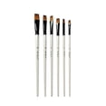 thumbnail image 4 of Kit de Pinceles Sidaley 6 unids/set para Acuarela Pelo de Nailon Mango de Madera, 4 of 6