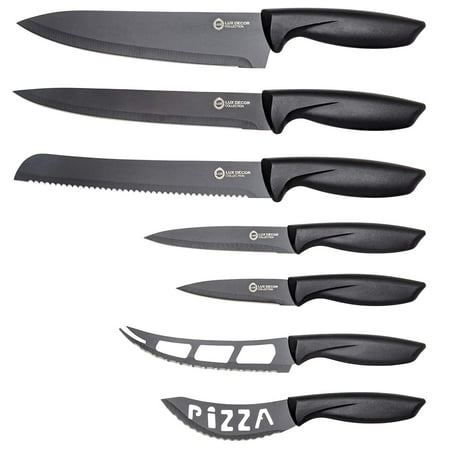 Lux Decor Collection Knife Stainless Kitchen Knife Set 7 Knives