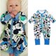 thumbnail image 1 of Mameluco de bebé niño Mickey Minnie Mouse ropa de manga larga primavera otoño niños niñas cremallera infantil subir monos para niños Toddler3T Gao Jinjia LED, 1 of 2