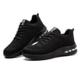 thumbnail image 3 of Zapatos de trabajo unisex Zapatillas de deporte transpirables con punta de acero Zapatos de seguridad (41 Black) Ndcxsfigh Para Estrenar, 3 of 8