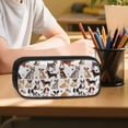 thumbnail image 6 of Kuiaobaty Dachshund Corgi Print Backpack and Lunch Box Set for Boys Girls Westie Paw Print Lunch Bag and Pencil Case with Zipper Large Capacity Backpack with Pencil Pouch for School Daily Use, 6 of 7