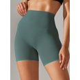 thumbnail image 1 of Pantalones cortos deportivos para mujer, mallas de Yoga a prueba de sentadillas, cintura alta, ajustados, secado rápido, ciclismo, entrenamiento, gimnasio, 1 of 4